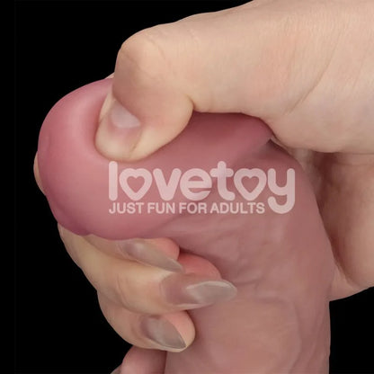 Dildo Vibrador - Power Cock - Lovetoy - Dildo - vibrador - doble densidad -LV110202 - Sexshop - dominame