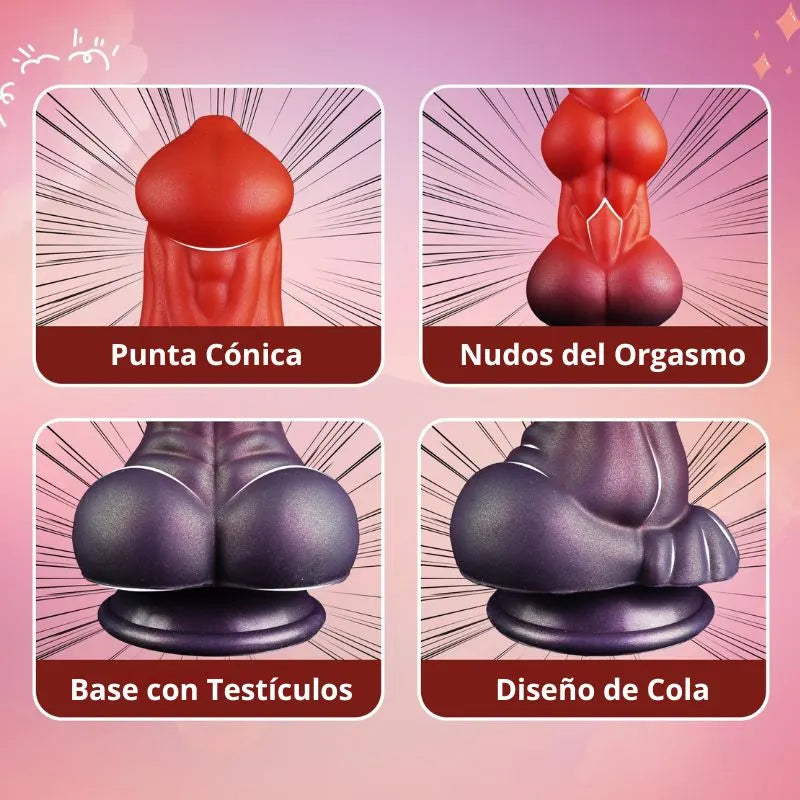 Dildo Xerberox  - Dildos alien  - Juguete sexual de Dominamecl - Sex shop de Chile