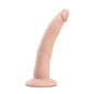 Dildo Autolubricacion Dr. Skin Glide 7.5 Vanila - dildo realista - dildo con ventosa - consolador - juguetes sexuales - sexshops 