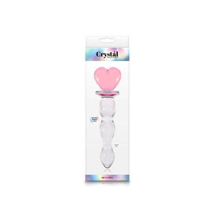Dildo Crystal Rosa - dildo de vidrio - dildo de cristal - juguetes sexuales - juguetes eroticos - sex shop Chile