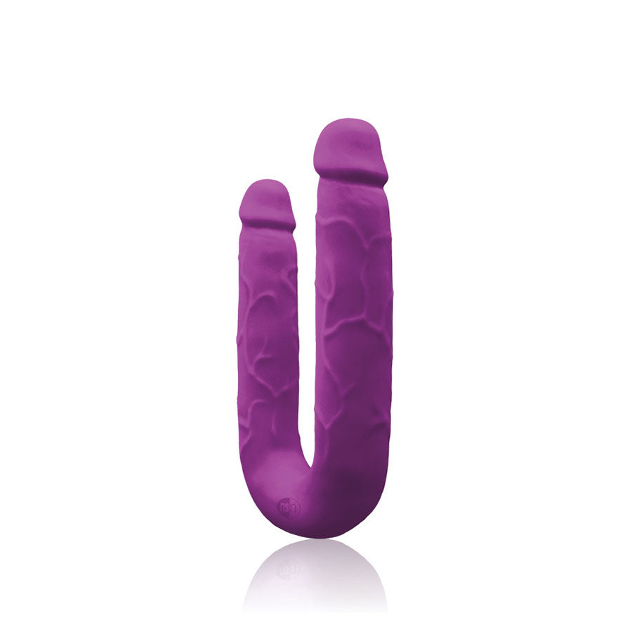 Dildo Doble Colours Purple - dildos - juguetes doble - juguetes sexuales - sex shop chile - envios a todo chile - envios discretos