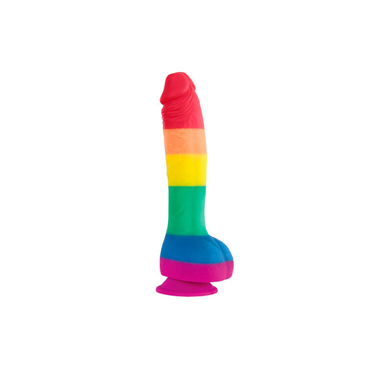 Dildo Edición Pride 8 - dildo realista - dildo con ventosa - dildo pride - sex shop Chile - tienda erotica