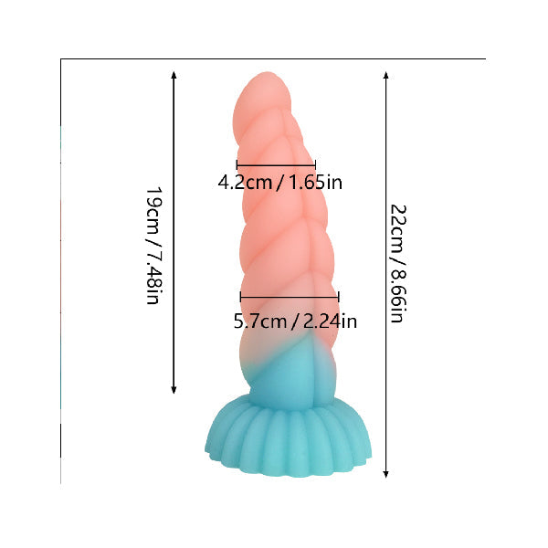 Dildo Luminoso Unicornio Twine - SEXSHOP - Tienda de juguetes para adultos