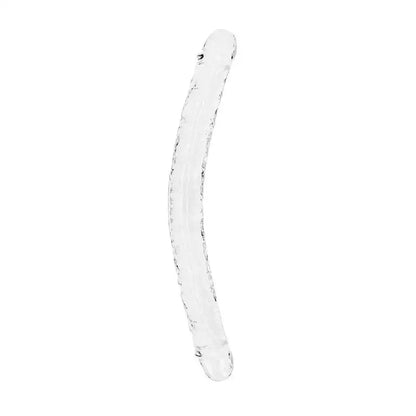 Dildo doble transparente 18 REALROCK de Ouch - Consolador doble - Sexshop Dominame.cl
