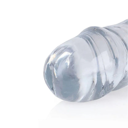 Dildo doble transparente 18 REALROCK de Ouch - Consolador doble - Sexshop Dominame.cl