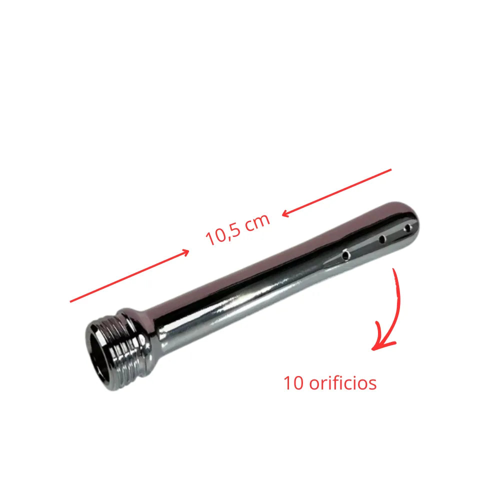 Enema Conector de Ducha Silverhole - higiene sexual - lavado anal - higiene anal - enema anal - enema para lavado - sexshop chile - dominame
