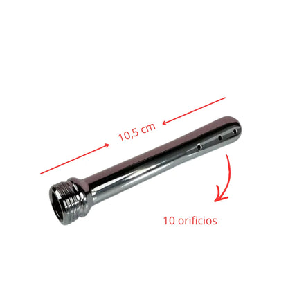 Enema Conector de Ducha Silverhole - higiene sexual - lavado anal - higiene anal - enema anal - enema para lavado - sexshop chile - dominame