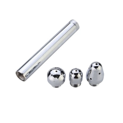 Enema Conector de Ducha Silverhole Plus - higiene sexual - lavado anal - higiene anal - enema anal - enema para lavado - sexshop chile - dominame