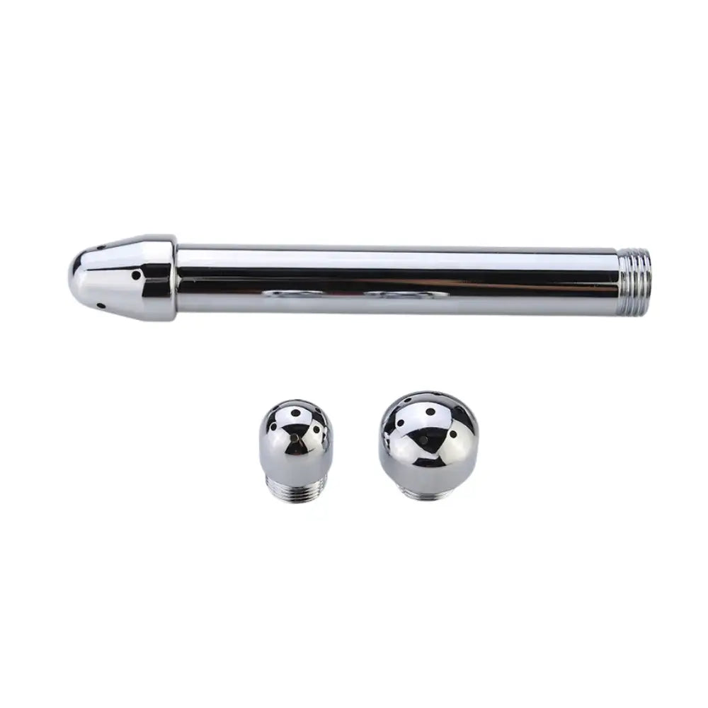 Enema Conector de Ducha Silverhole Plus - higiene sexual - lavado anal - higiene anal - enema anal - enema para lavado - sexshop chile - dominame