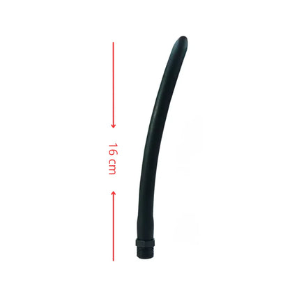 Enema Ducha Telefono Flexible Blackhole - higiene sexual - lavado anal - higiene anal - enema anal - enema para lavado - sexshop chile - dominame