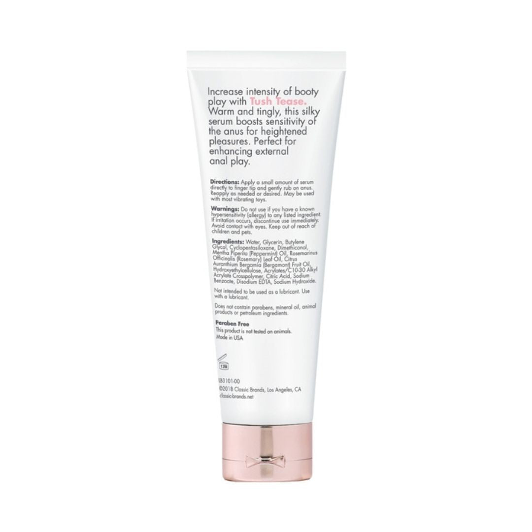 Estimulante Anal Tush Tease 20 ml. - Cálido y Cosquilleo - estimulante sexual - estimulante sexual - estimulante intimo - crema estimulante - sex shop - envios a todo chile