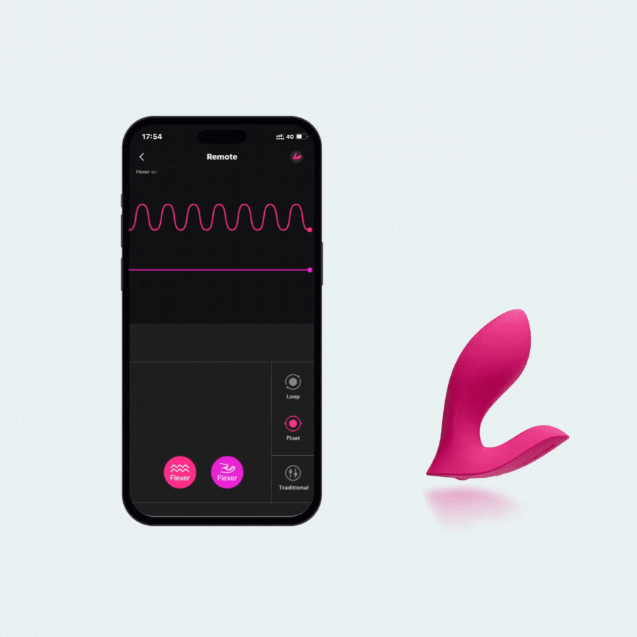 Flexer de Lovense Dedos mágicos que puedes tener en cualquier momento - Vibrador Dual de Punto G y Clitoris - Sexshop Online