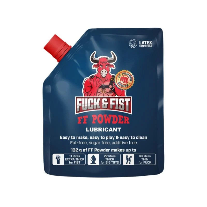 Fuck & Fist FF Polvo 132g - Lubricante para fisting en polvo - dilatacion progresiva - dominamecl sexshop