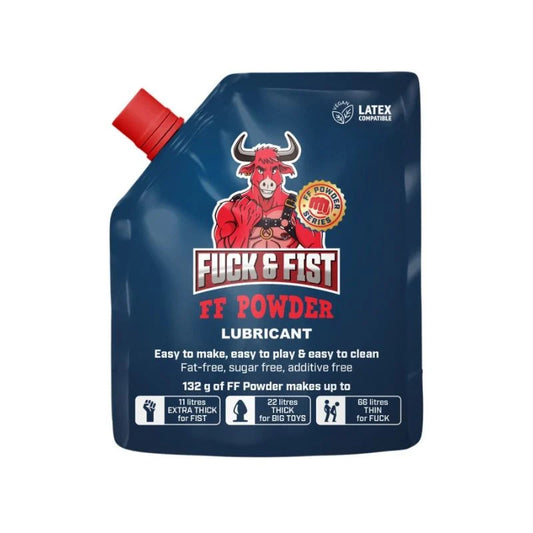 Fuck & Fist FF Polvo 132g - Lubricante para fisting en polvo - dilatacion progresiva - dominamecl sexshop