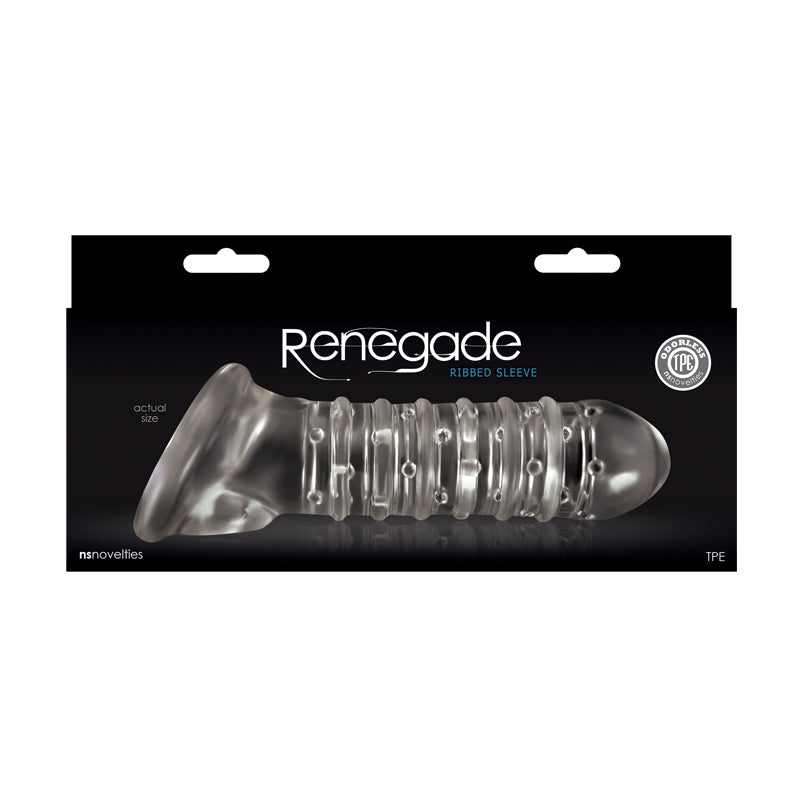 Funda Ribber Sleeve - Funda para pene - Funda extensora - juguetes eroticos - sex shop con envio - sexshop Chile