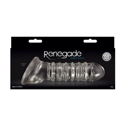 Funda Ribber Sleeve - Funda para pene - Funda extensora - juguetes eroticos - sex shop con envio - sexshop Chile