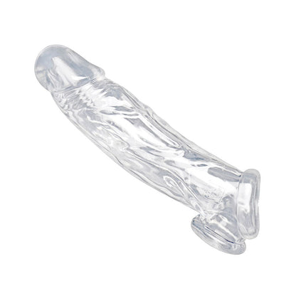 Funda y Cockring Transparente - Fundas para pene precio Chile - fundas para engrosar el pene - Sepchop