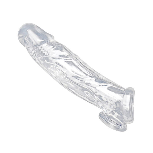 Funda y Cockring Transparente - Fundas para pene precio Chile - fundas para engrosar el pene - Sepchop