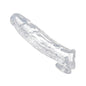 Funda y Cockring Transparente - Fundas para pene precio Chile - fundas para engrosar el pene - Sepchop