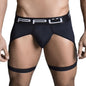 G-string/Brief Black - portaligas hombre - lenceria sexy hombre - ropa interior masculina - caloncillo