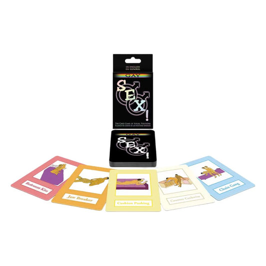 GAY Juego De Cartas de Kheper Games - Juegos Eroticos de Mesa - Material ludico para incentivar el placer y la chispa en pareja - sex shop