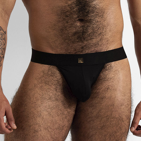 JOCKSTRAP NEGRO PREMIUM - Suspensorio - jock - lenceria masculina - ropa intima deportiva de hombre - ropa interior masculino
