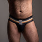 JOCK CRUNCHY BLACK - suspensorio - lenceria masculina - josckstrap - ropa interior de hombre