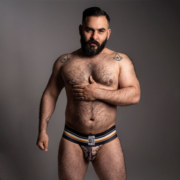 JOCK FLEXING BEAR - Suspensorio - jock - lenceria masculina - ropa intima deportiva de hombre - ropa interior masculino