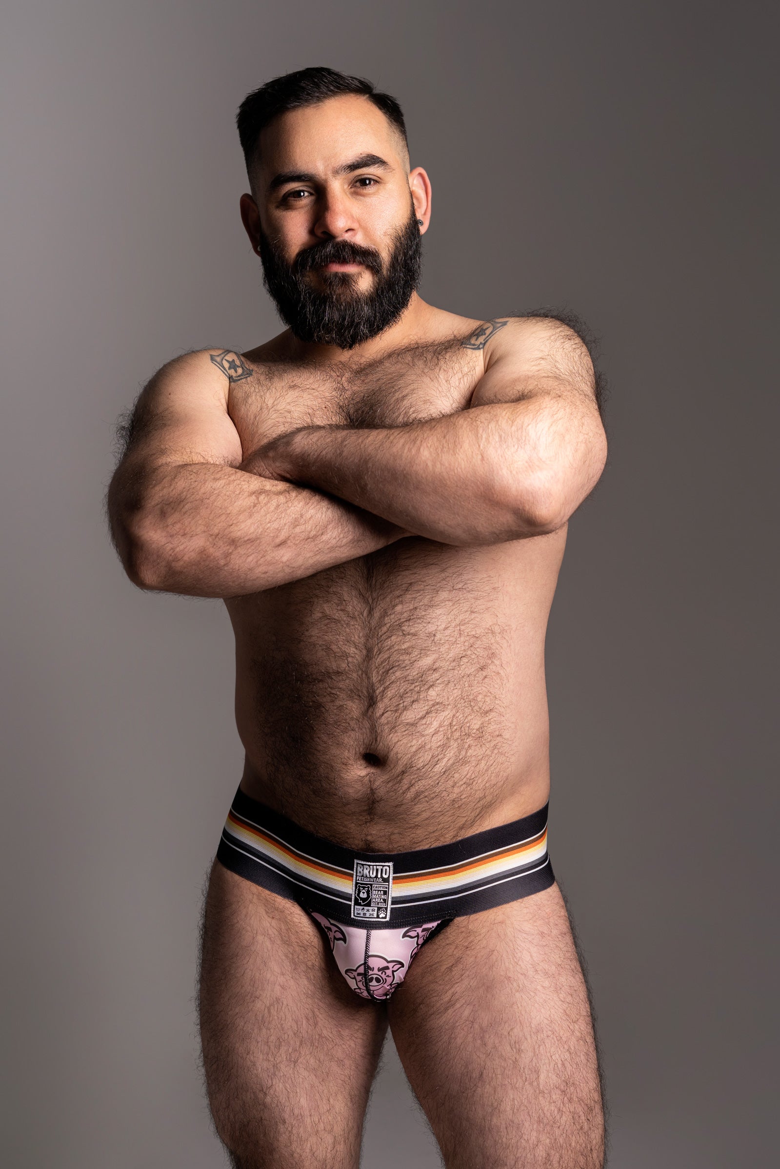 JOCK POSING PIGGY - Suspensorio - jock - lenceria masculina - ropa intima deportiva de hombre - ropa interior masculino