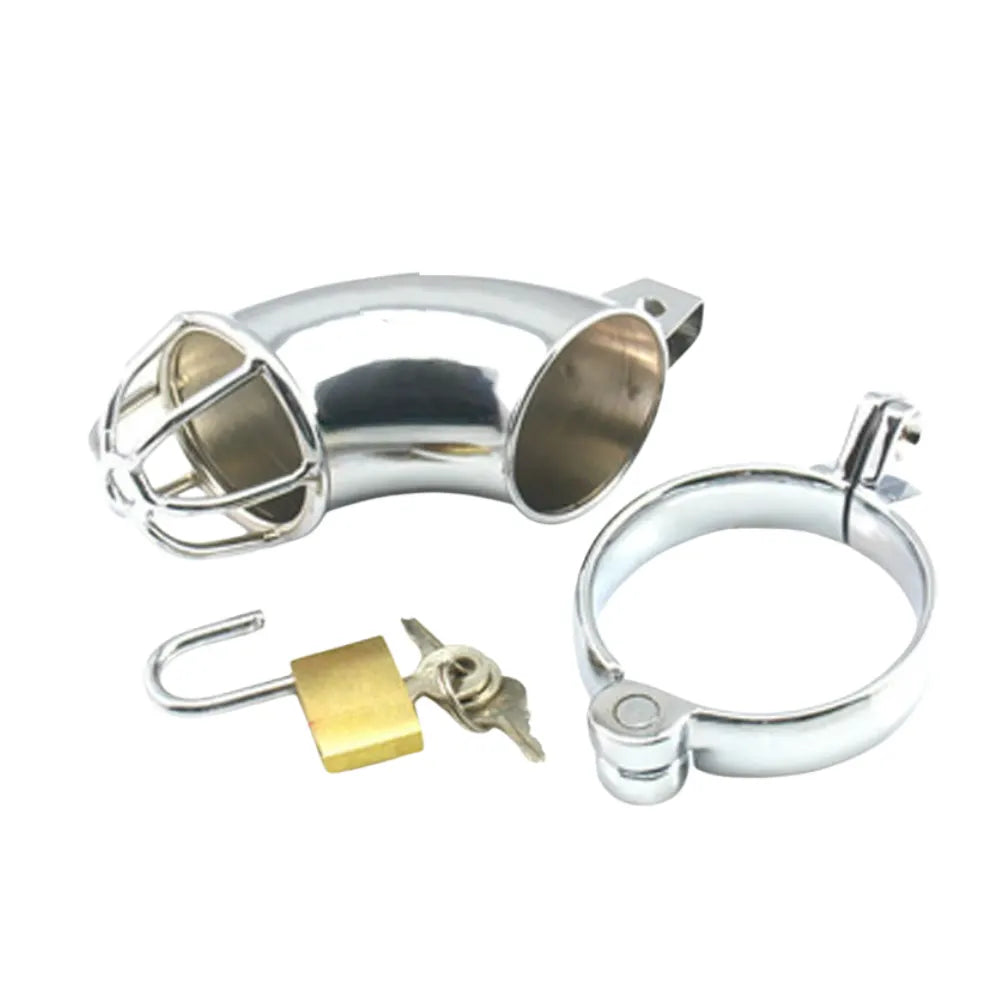 Jaula de castidad ironlock - anillo pene - Detained - Dominacion y sumision - Sado - Practicas BDSM - sexshop - dominame
