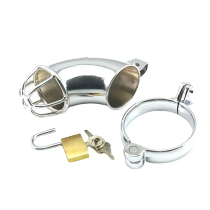 Jaula de castidad ironlock - anillo pene - Detained - Dominacion y sumision - Sado - Practicas BDSM - sexshop - dominame
