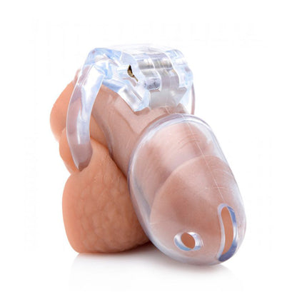 Jaula de Castidad Transparente Captor - Grande - Bondage - BDSM - Fetichismo - Accesorio de Restriccion -  juguetes sexuales
