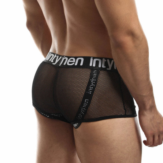 Jock Mesh Cover - Black - jockstarp - suspensorio - malla - lencerias sexy hombre - ropa interior masculina