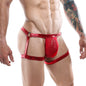 Jockstrap Abierto - Rojo - suspensorio masculino - lenceria erotica hombre - ropa interior sexy masculina