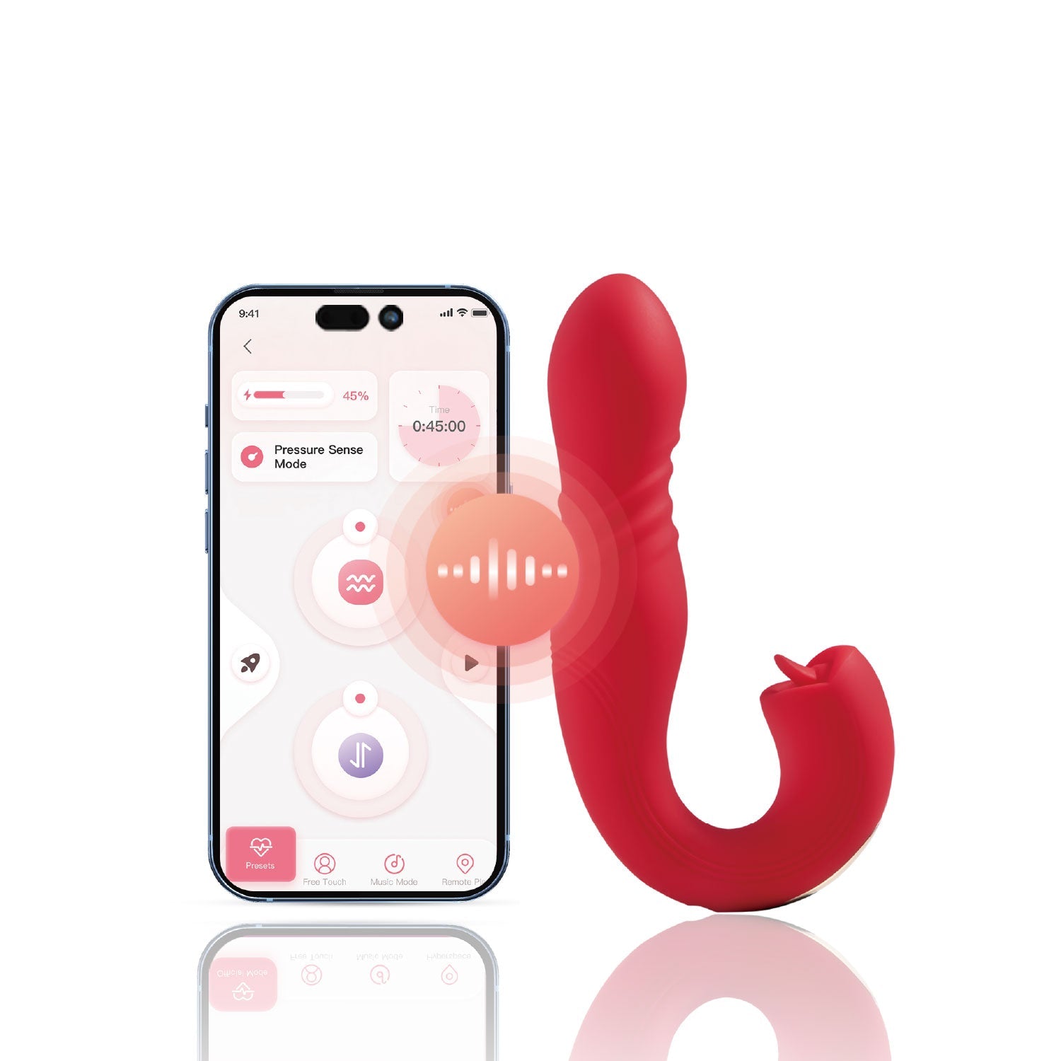 Joi thrust vibrador dual con movimiento de Honey Play Box - Vibrador con App - Vibrador con Movimiento - Vibrador femenino - Sex shop online en chile