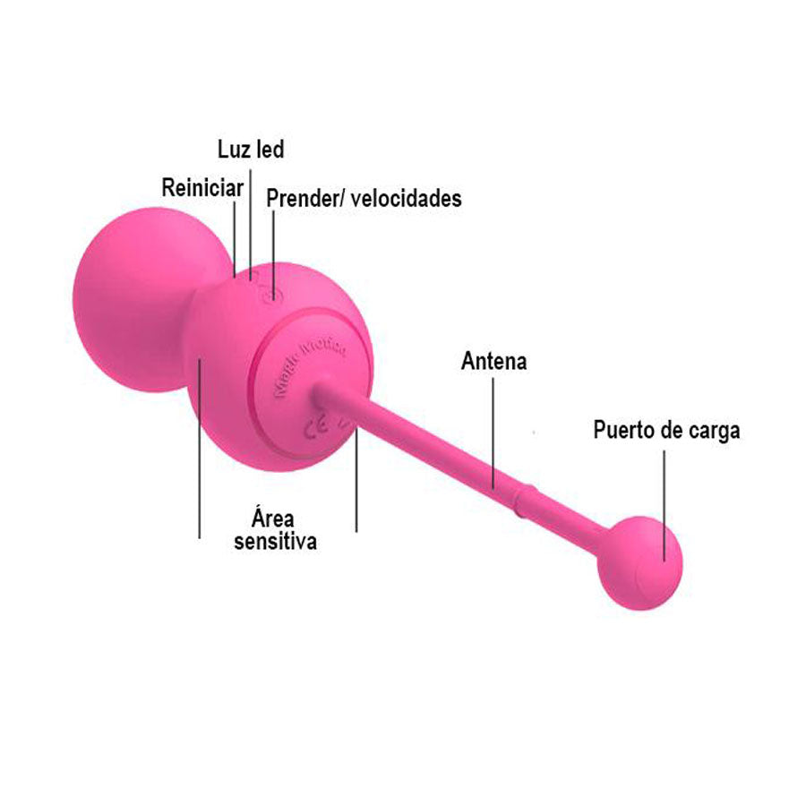 Kegel master gen2 - bolas kegel inteligentes - ejercicios kegel - ejercicios pelvicos - juguetes sexuales con app - juguetes eroticos - sexshop - tienda online online