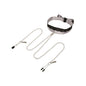 Kit pinzas y collar de saten - 50 sombras de grey - juguetes eroticos - bdsm - bondage - kit de juguetes - juguetes sexuales - sexshop chile
