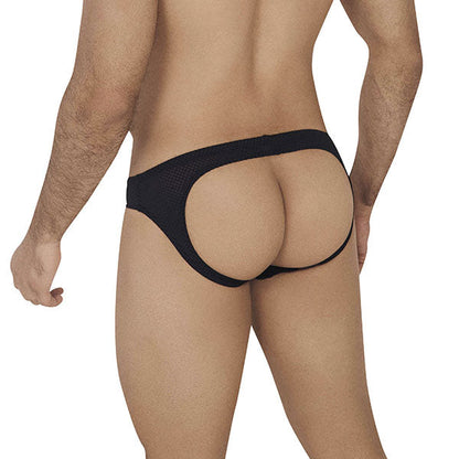 Kroma Jockstrap - Negro - suspensorio - lenceria masculina sexy - ropa interior hombre - calzoncillo