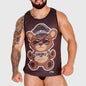 LEATHER TEDDY BLACK TANK - Polera sin mangas - camiseta sin mangas - polera musculosa