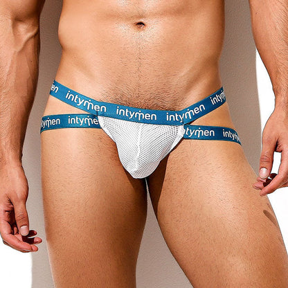 Lover Jockstrap White - suspensorios - calzoncillo - lenceria sexy hombre - ropa interior masculina