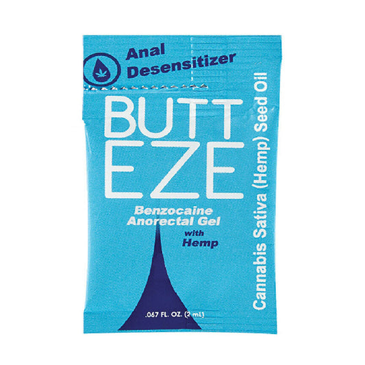 Lubricante Desensibilizante Butt Eze Anal 2 ml. - Dominame.cl Sex Shop online
