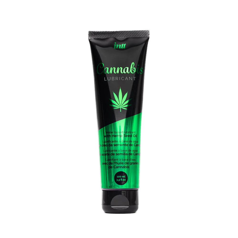 Lubricante intimo - lubricante a base de agua - cannabis - lubricante estimulante - placer natural - cbd - aceite de hemp - intt - cosmetica sexual - lubricante erotico - gel intimo - sexshop dominame