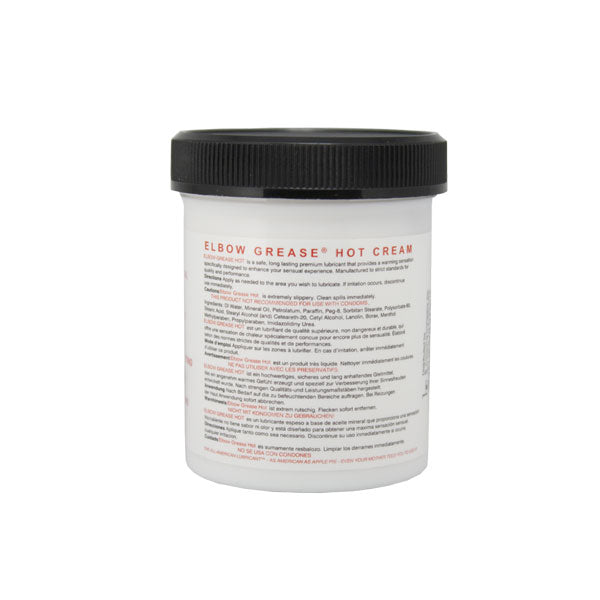 Lubricante en Crema Con Efecto Calor (113 gr) - crema lubricante - lubricante anal - lubricante con calor - lubricante para fisting - lubricante oleoso - sexshop Chile - envios discretos