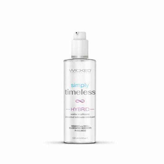 Lubricante simply timeless - hibrido de 120 ml. - lubricante hibrido - lubricante de agua - hidratante vaginal - lubricante vaginal - sexshop chile - sex shop