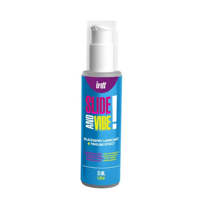 Lubricante - Efecto Vibrante - sabor Mora - intt - inttcosmetics - cosmetica erotica - sexshop - dominame
