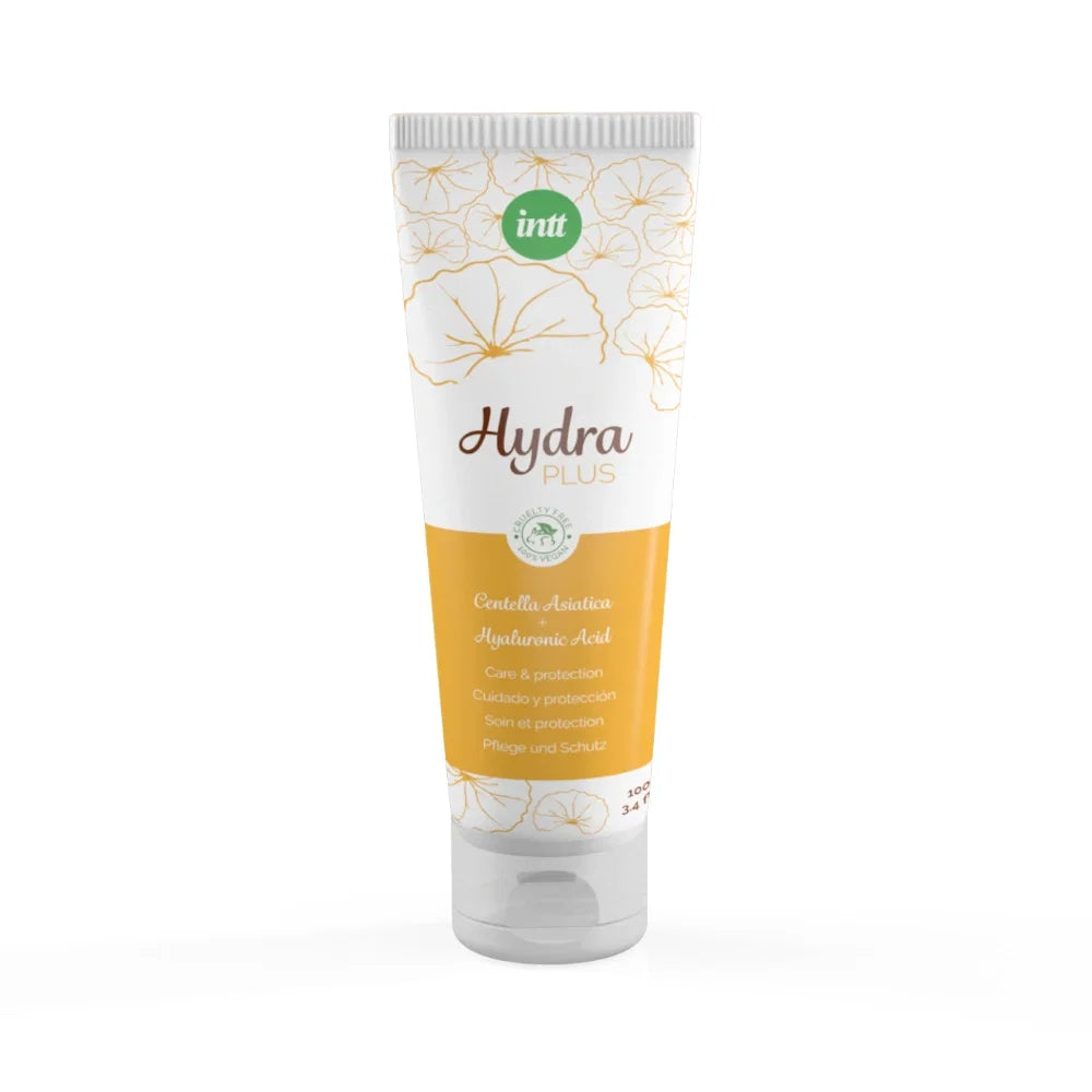 lubricante  - centella asiatica - acido hialurónico - lubricante hidratante - lubricante para pieles sensibles - compatible con zonas delicadas - lubricante hipoalergenico -lubricante a base de agua - textura espesa - lubricante intimo - lubricante vaginal - lubricante anal - compatible con preservativos - sin olor - comestible - sensacion suave - lubricante compatible con juguetes - intt europa - intt - sexshop dominame - dominame 