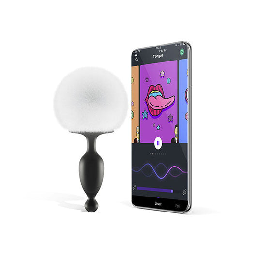 Magic bunny - plug cola conejo con app - plug anal - dilatador anal - plug con cola - plug con vibracion - plug vibrador - sexshop chile - juguetes sexuales