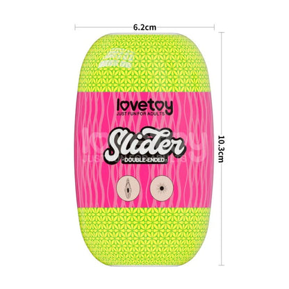 Masturbador slider doble vagina y ano