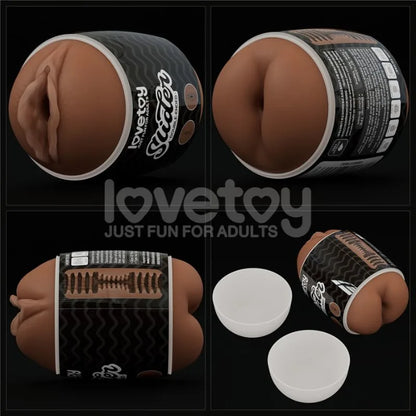 Masturbador slider doble vagina y ano