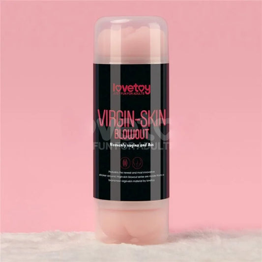 Masturbador - Realista - virgin skin - realista - masturbador doble - lovetoy -Sexshop - dominame - LV250017